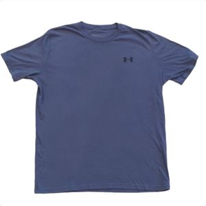 Under Armour HeatGear Loose Fit Short Sleeve Tee Blue Size Large